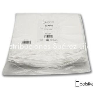 BOLSA CAMISETA BLANCA 50X60 - Imagen 1