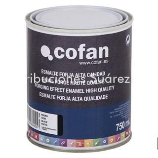 ESMALTE FORJA ALTA CALIDAD COLOR GRIS 750ML - Imagen 1