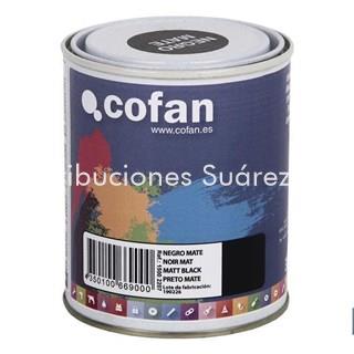 ESMALTE SINTÉTICO NEGRO MATE 375ML - Imagen 1