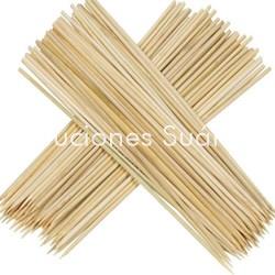 PALILLO PARA PINCHO DE MADERA 20CM P/100UND - Imagen 1
