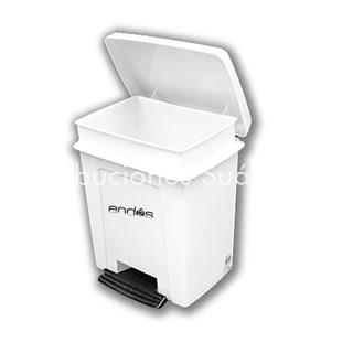 PAPELERA CON PEDAL 8L - Imagen 1