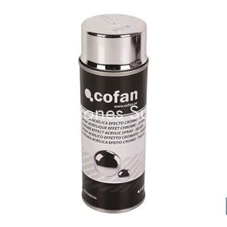 PINTURA EFECTO CROMO COLOR PLATA 400ML - Imagen 1